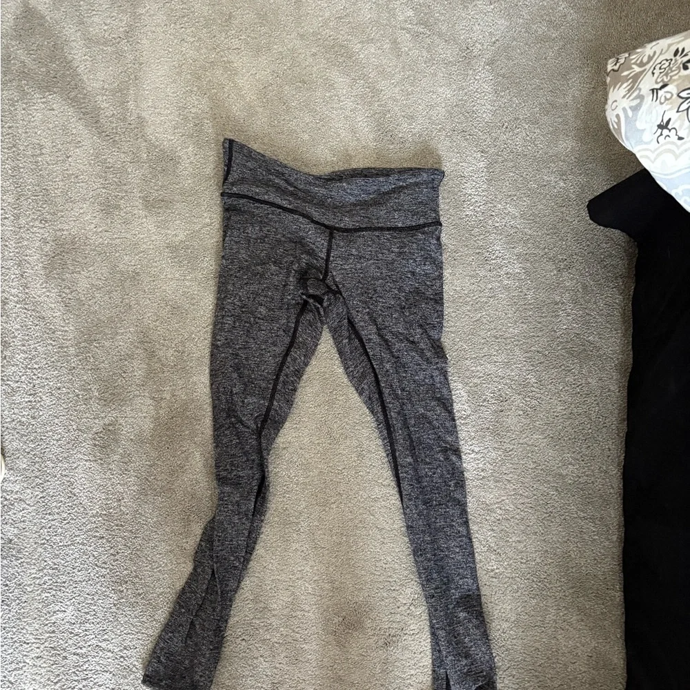 Gray Kids Leggings - Picture 1 of 3